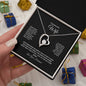 To My Beautiful Wife, I fall In Love All Over Again - Forever Love Necklace