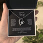 To My Beautiful Wife, I fall In Love All Over Again - Forever Love Necklace