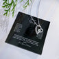 To My Beautiful Wife, I fall In Love All Over Again - Forever Love Necklace