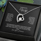 To My Beautiful Wife, I fall In Love All Over Again - Forever Love Necklace