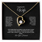 To My Beautiful Wife, I fall In Love All Over Again - Forever Love Necklace